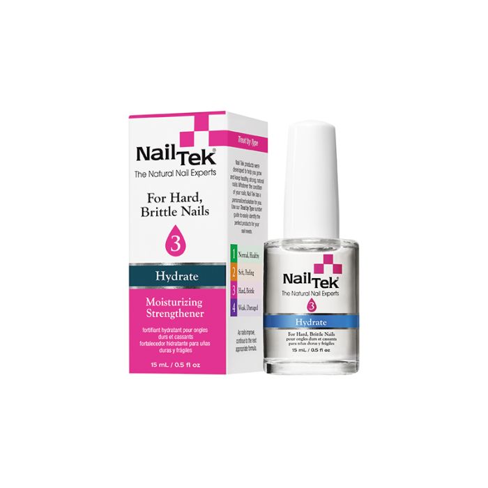 Nail Tek ハイドレイト3 モイスチャライジング ストレンスナー 1/2 oz★