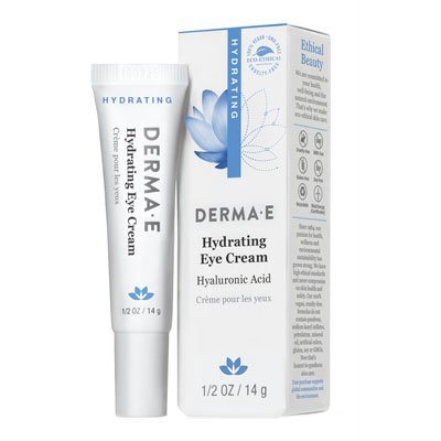 Derma E ハイドレイティング アイクリーム with ヒアルロン酸 14g (10-Free)